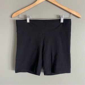 TNA Womens Black Cotton Bike Shorts Size Medium